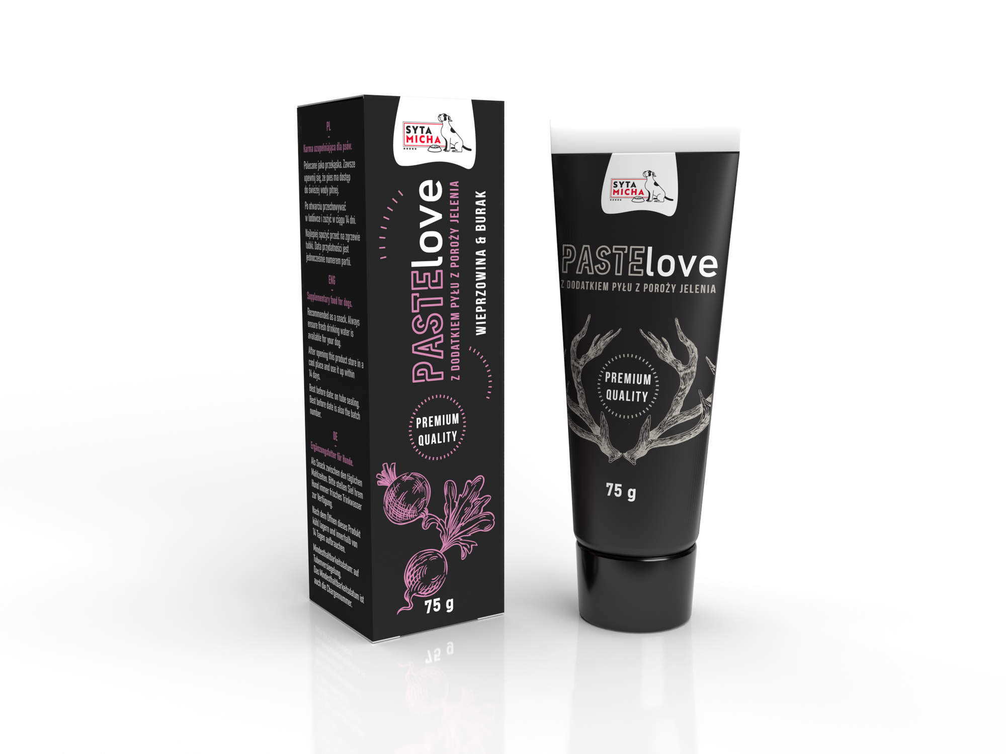 PasteLOVE - pâte de viande Porc à la betterave 75g