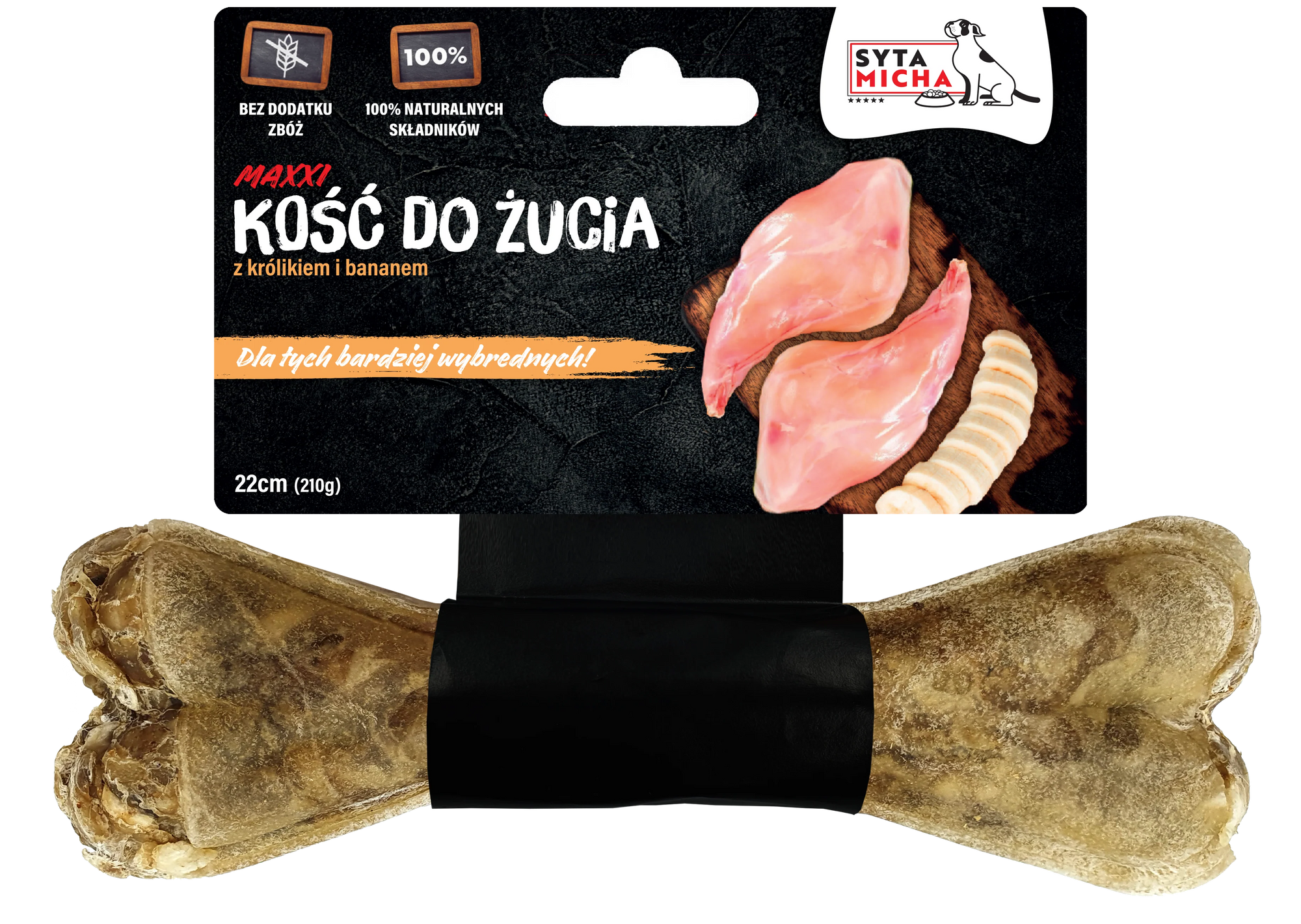 Rágócsont válogatós kutyáknak 22 cm MAXXI