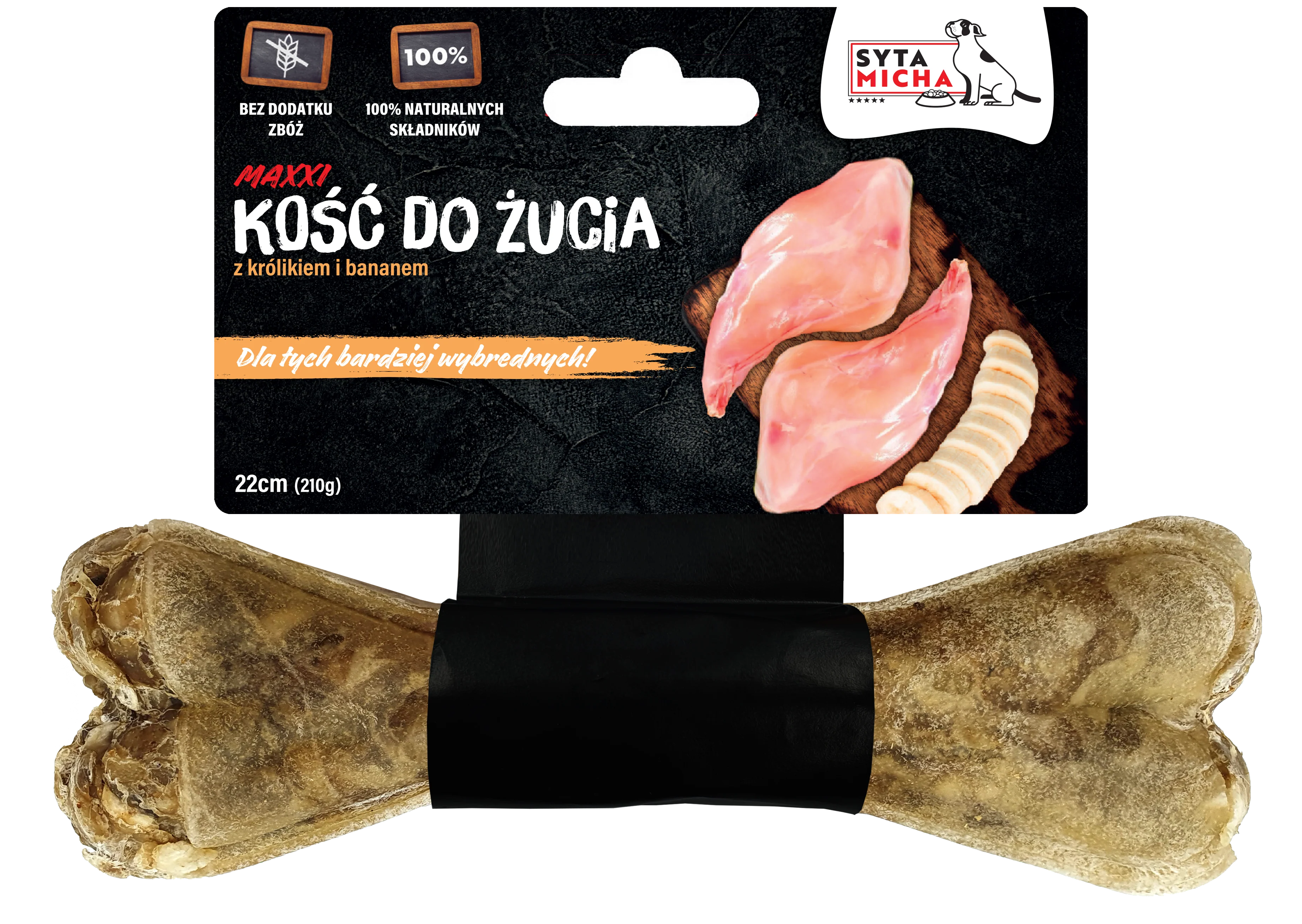 Rágócsont válogatós kutyáknak 22 cm MAXXI