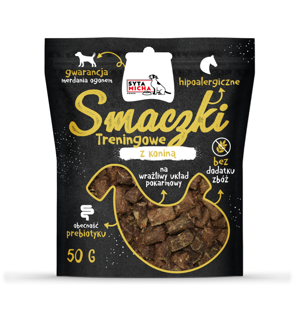 Friandises à la viande de cheval 50g - Système digestif délicat
