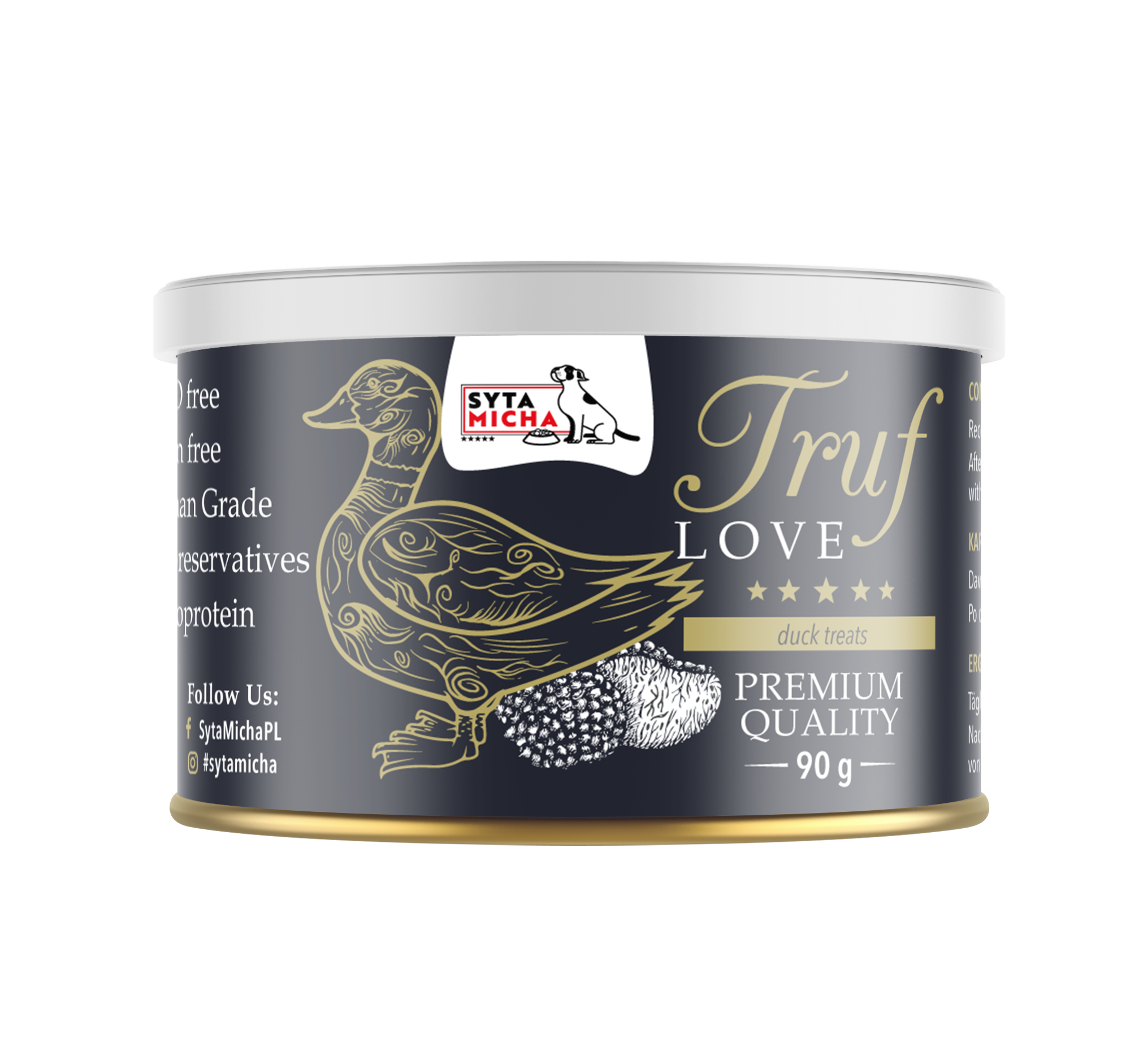 TrufLove smaczki dla psa z kaczką 90g