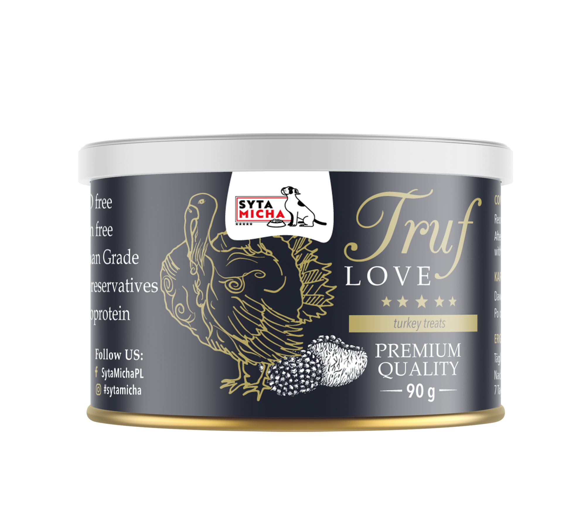 TrufLove jutalomfalatok kutyáknak pulykával 90g