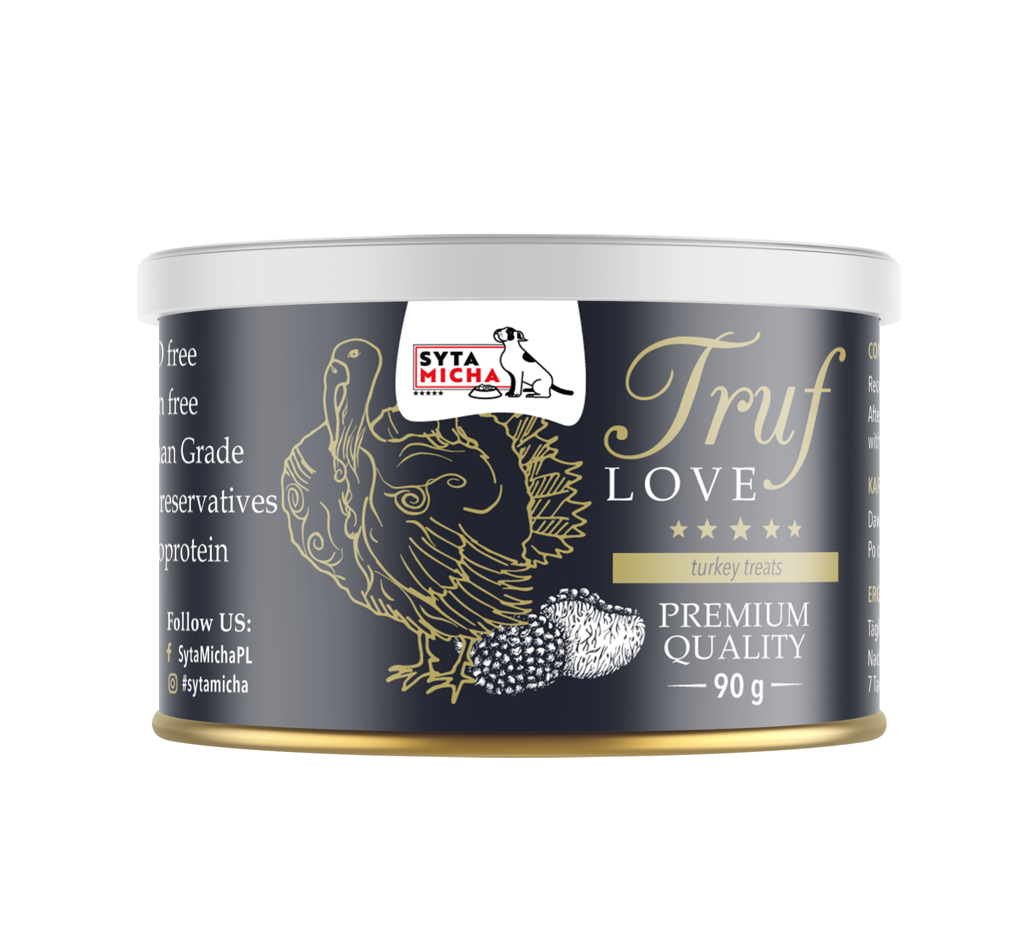 TrufLove smaczki dla psa z indykiem 90g
