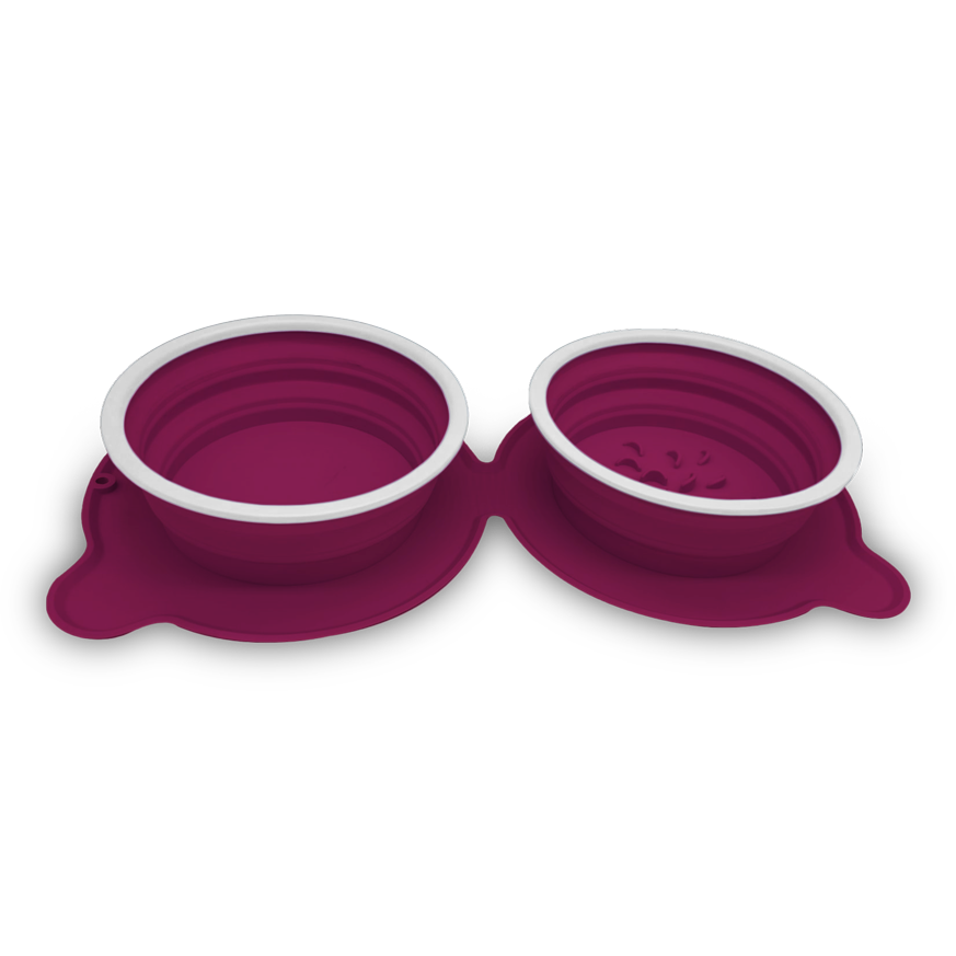 Bol de voyage pliable pour chien 500ml