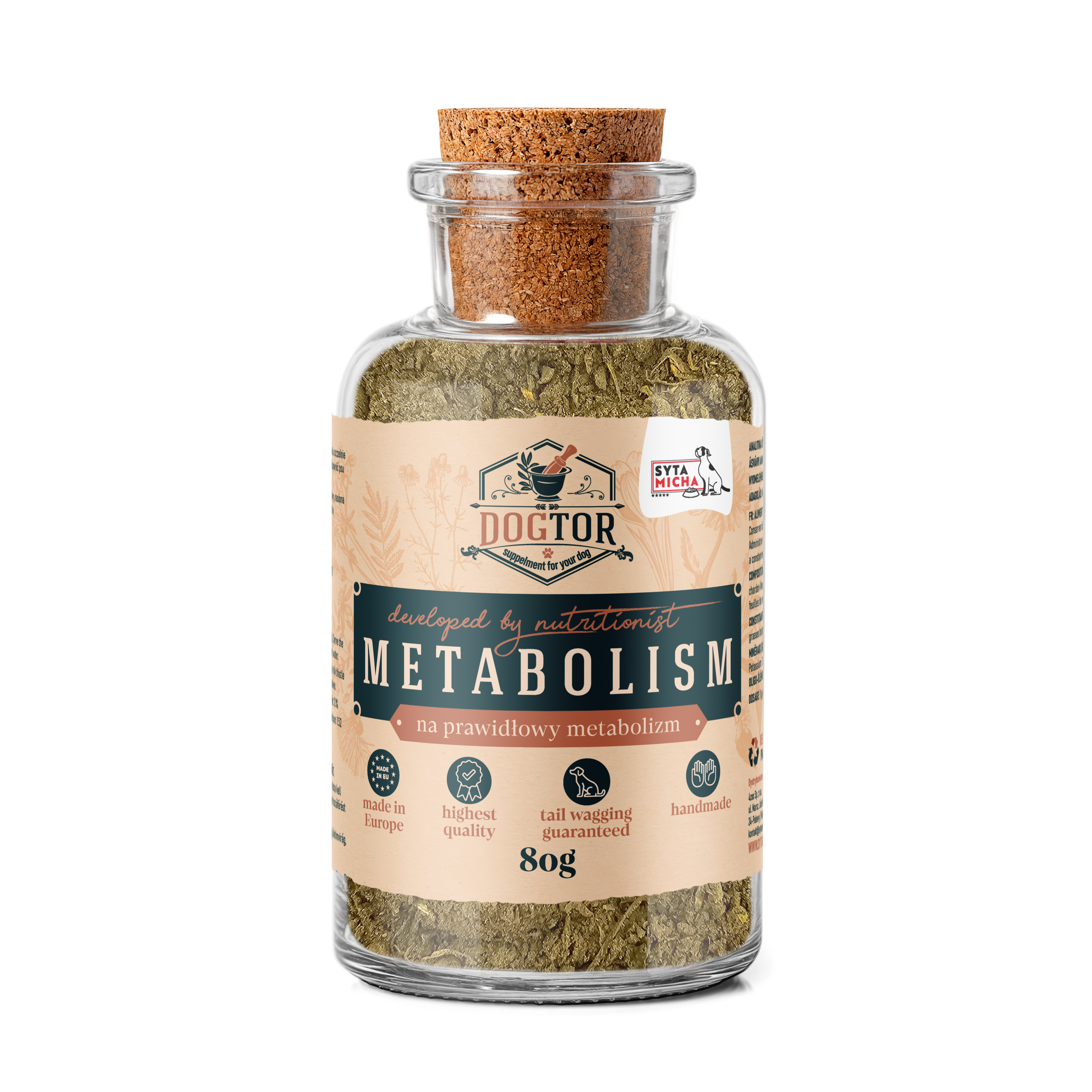 Syta Micha DOGTOR na metabolizm 80g
