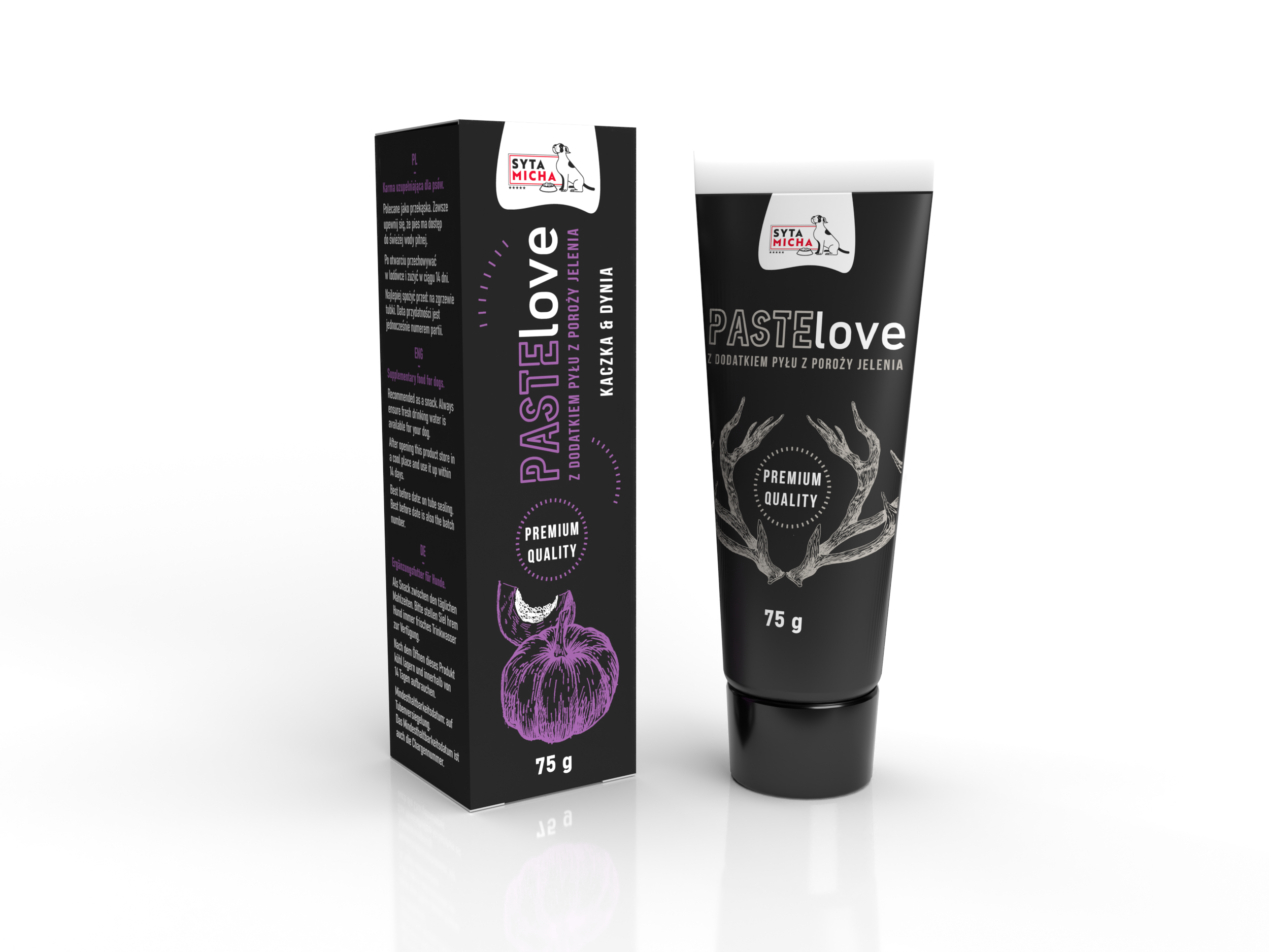 PasteLOVE - húsos paszta Kacsa tökkel 75g