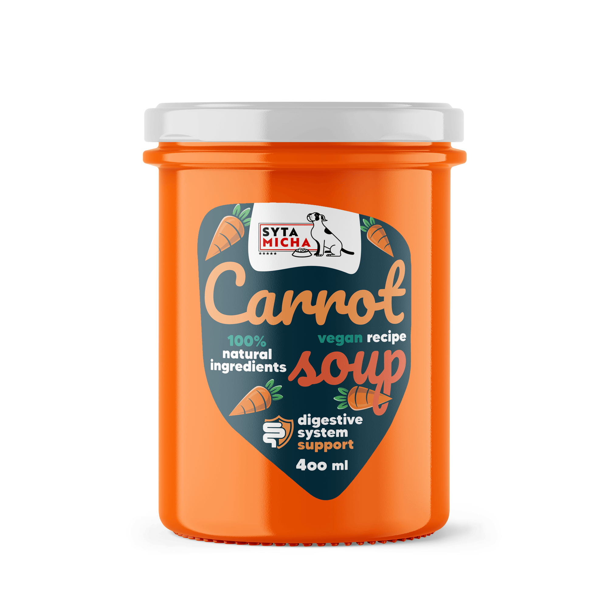 Syta Micha - Marchewkowa zupa dla psa 400ml