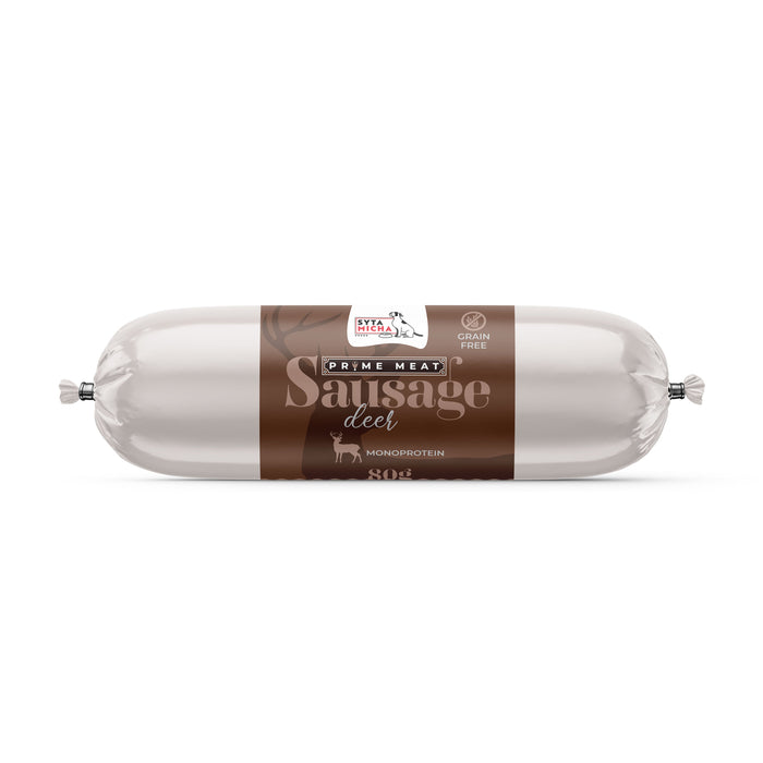 Prime Meat Trainingsworst met hert 80g