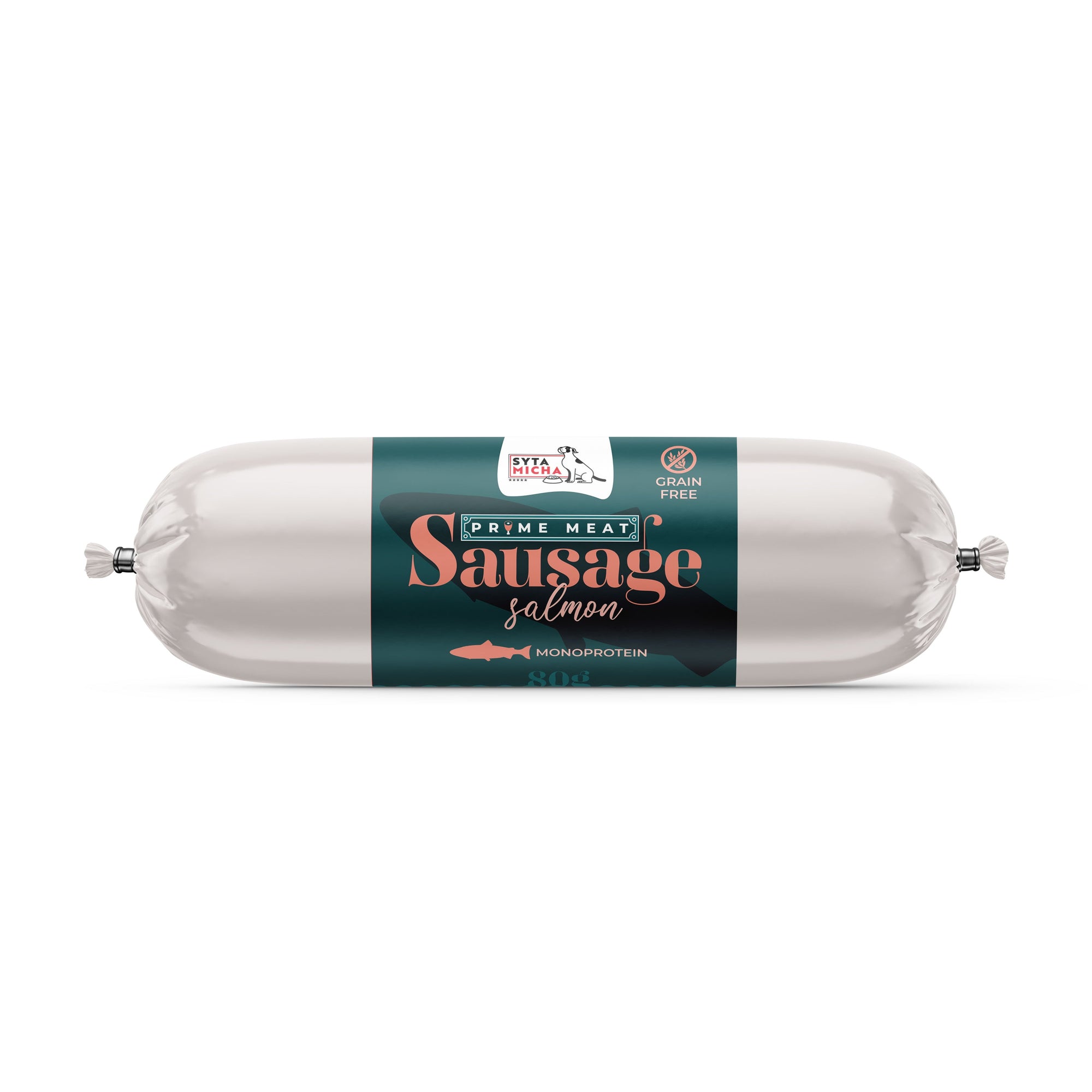 Prime Meat Saucisse d'entraînement au saumon 80g