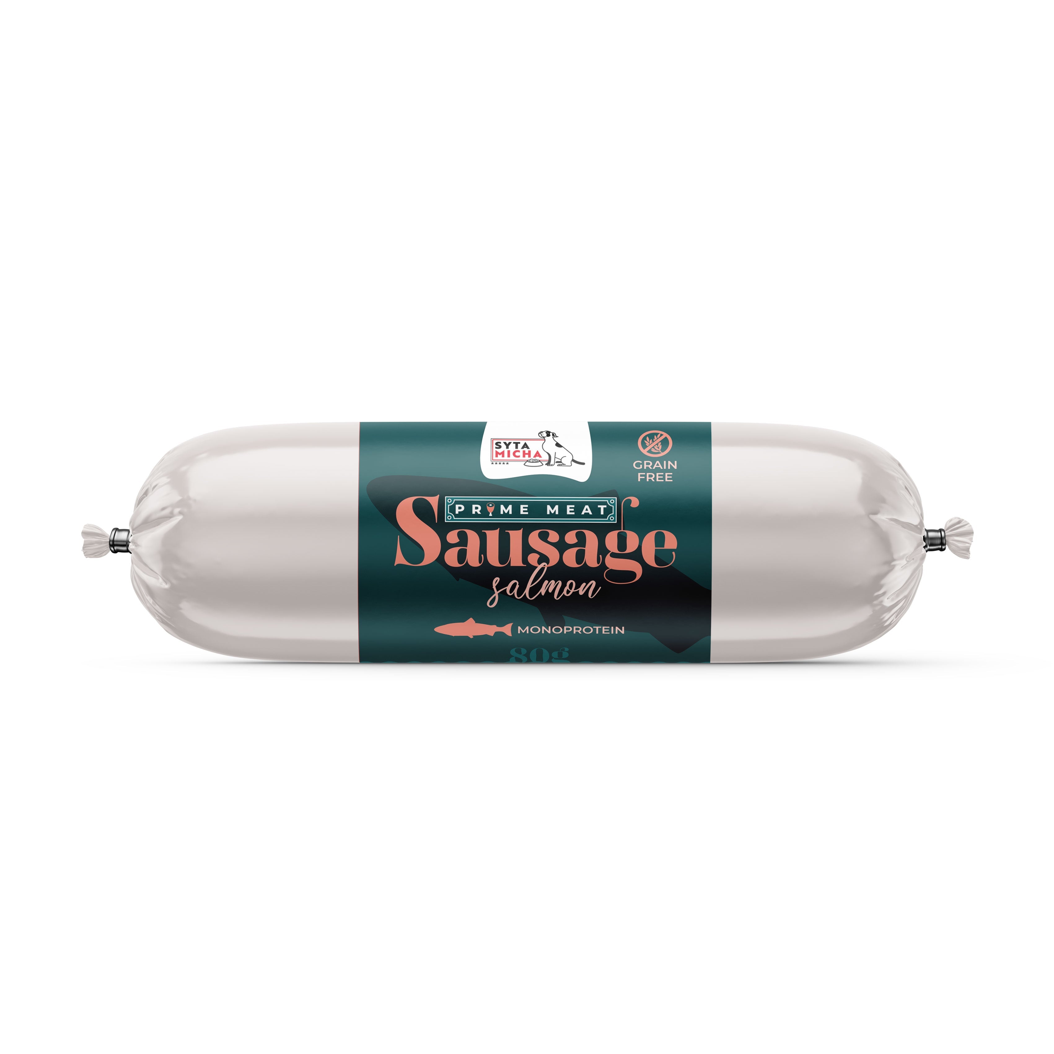 Prime Meat Training Sausage with Salmon 80g
