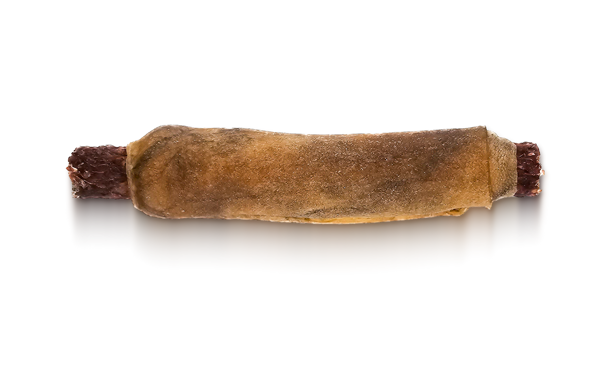 Hot Dog do żucia dla psa - królik z granatem w skórze jelenia 2 szt.